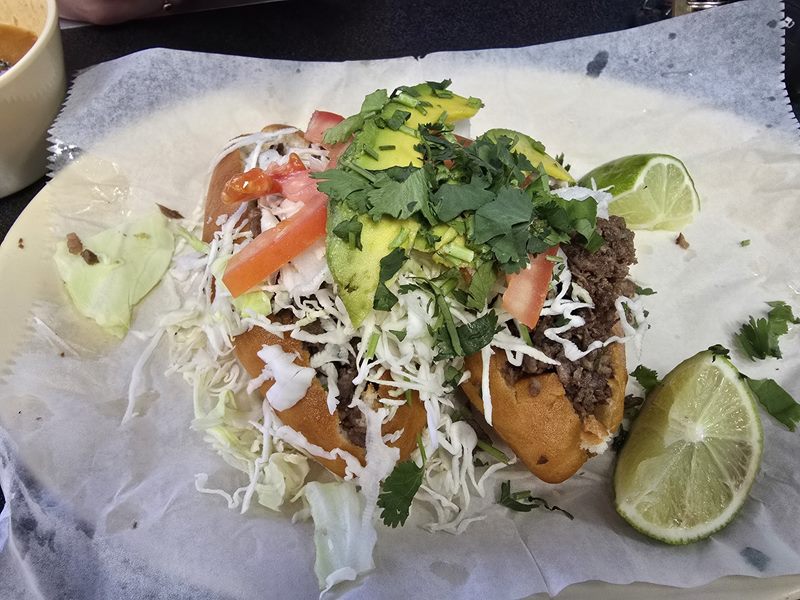Taqueria El Compallito food